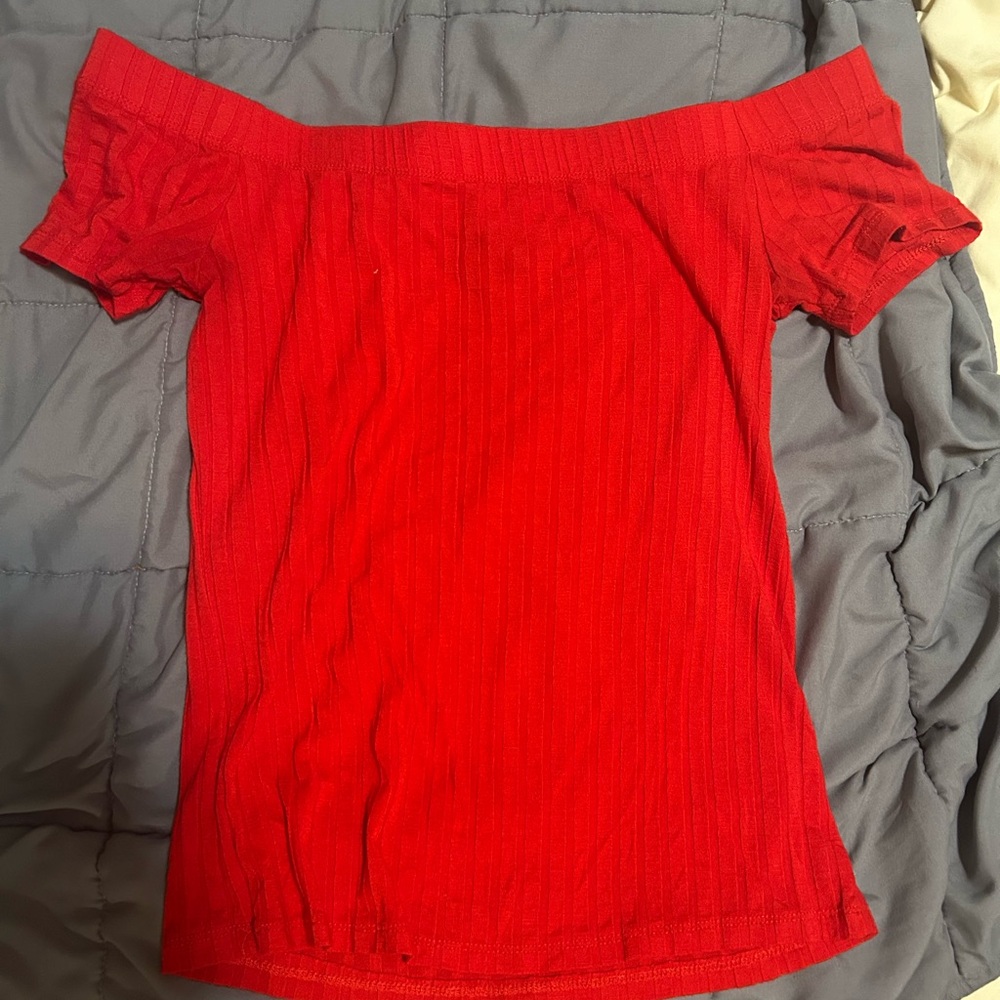 Urban Planet Scarlet Off-Shoulder Blouse